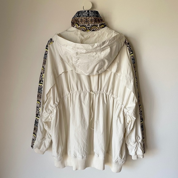 NEW Free People Movement She Fly Jacket In Ivory Combo - Picture 8 of 16